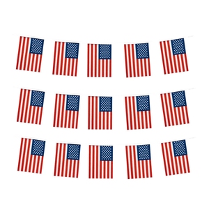 Promotional Chequered <strong>Flag</strong> US <strong>Bunting</strong> <strong>String</strong> <strong>Flag</strong> Set of 20 Latin American Country <strong>Flags</strong> <strong>Custom</strong> - Product Image 1