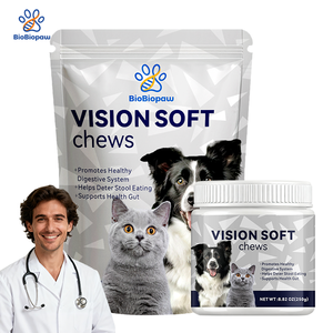 I veterinari raccomandano integratori per la cura degli occhi degli animali domestici, Wolfberry + crisantemo, visione morbida mastica, supporta la salute oculare - Product Image 1
