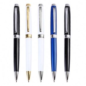 Wholesale Custom PS-20250819-11 High End Custom Logo Metal Ballpoint <b>Pen</b> Twist Promotion Business Writing School Gift - Product Image 4