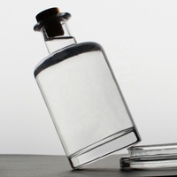 Bouteilles de parfum personnalisées transparentes multifonctionnelles FENGJUN de 250 ml avec pulvérisateur à pompe, bouteille en verre décorative de haute qualité