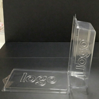 Caja de Embalaje con Tapa y Base de PET con Logotipo en Relieve, Forma Personalizada, para Figuras de Acción