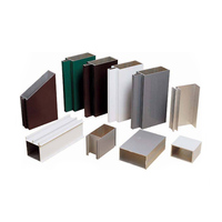Diseño moderno Ventanas y puertas Perfiles de aluminio Perfiles de extrusión de aluminio Precio de fábrica