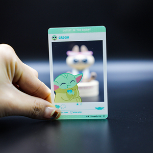 Custom Cartoon Anime IP Film Movie TV Characters Products Acrylic PVC Plastic Clear Standee Photocard Photo Card <b>Bookmark</b> - Product Image 4