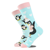 Chaussettes personnalisées Whale Fashion AB, chaussettes asymétriques pour tous les jours, chaussettes de créateurs, animaux, coton, amusantes, unisexes, chaussettes confortables