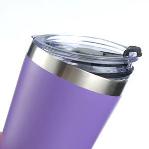 अनुकूलन योग्य 12 औंस 16 औंस क्लासिक टेपर स्टेनलेस स्टील टंबलर कप आउटडोर यात्रा वैक्यूम इन्सुलेट कॉफी मग - Product Image 6