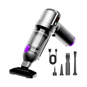 <span class=keywords><strong>Aspirateur</strong></span> à main sans fil puissant <span class=keywords><strong>pour</strong></span> voiture, souffle et aspire, 6000 mAh, moteur à brosse, filtre HEPA, 3 filtres lavables - Product Image 1