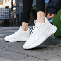 Chaussures de sport légères et respirantes pour hommes en gros, chaussures de course fines en maille à lacets, tendance mode printemps été automne