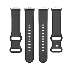 Correas de silicona grabadas con láser para <span class=keywords><strong>Samsung</strong></span> Galaxy Fit <span class=keywords><strong>3</strong></span> <span class=keywords><strong>Correa</strong></span> Para Galaxy Fit <span class=keywords><strong>3</strong></span> SM R390 <span class=keywords><strong>correa</strong></span> de reloj de silicona para Galaxy Fit <span class=keywords><strong>3</strong></span> - Product Image 3