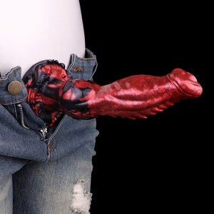 Big Huge Wolf/Dog Shape Knot G-spot Masturbation Anal Dilator Fantasy Alien Monster Animal Dog Knot <b>Dildo</b> Sex Toy Women Men - Product Image 5