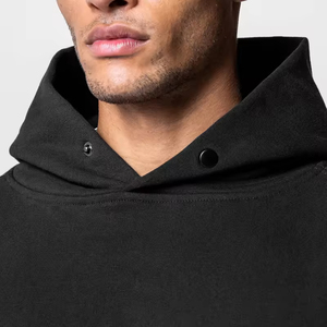 Hoodies sans manches personnalisés pour hommes, vêtements de sport, coton éponge de haute qualité, hoodies oversize - Product Image 4