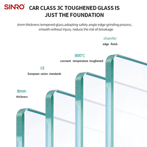 <span class=keywords><strong>Cabine</strong></span> <span class=keywords><strong>de</strong></span> <span class=keywords><strong>douche</strong></span> coulissante d'angle carrée étanche avec receveur en verre trempé pour projets hôteliers - Product Image 5