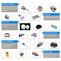 Pièces mécaniques de haute précision pour tours et fraiseuses CNC, en acier inoxydable 304 316, comprenant un arbre fileté et un bloc creux hexagonal