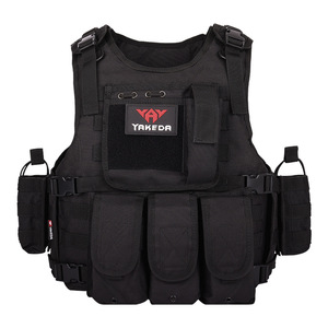 Gilet tactique d'entraînement personnalisé, imperméable, gilet de sécurité, fermeture éclair, vêtements de camouflage tendance pour l'entraînement CS - Product Image 6
