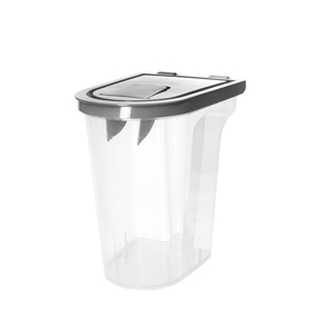 Conteneur de stockage d'aliments pour animaux de compagnie en plastique hermétique portable de petite taille pour chat et chien Utilisation en intérieur pour l'alimentation des animaux de compagnie - Product Image 2