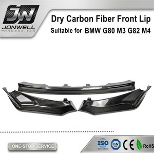 Alerón Delantero G80 M3 de Fibra de Carbono Estilo Vor para <span class=keywords><strong>BMW</strong></span> G80 M3 G82 G83 M4 <span class=keywords><strong>2022</strong></span>+ - Product Image 1