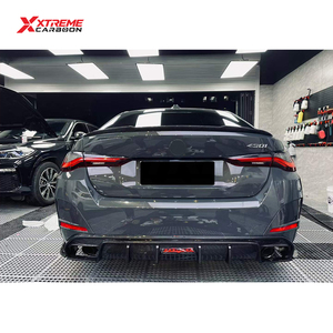 Diffusore Posteriore XTREME in Fibra di Carbonio con Luce LED per <span class=keywords><strong>BMW</strong></span> <span class=keywords><strong>G22</strong></span> G26 420i 430i M440i - Product Image 3