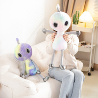 Mengai Drôle Alien Poupée Parodie Grand Oeil En Peluche Jouet Enfant Couette Jouet Bébé Sommeil Compagnon Ragdoll