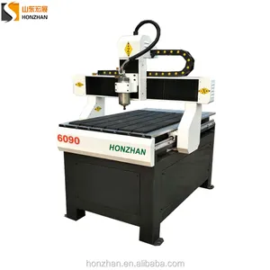 New arrival hot sale High precision woodworking cnc router small cutting and engraving machine 6090 use 1.5KW spindle power motor