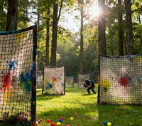 Filet de protection de filet de paintball hybride Pro pour le paintball