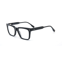 Lunettes de vue unisexes de marque JS, fabriquées en Italie, carrées, faites à la main, neuves, monture en acétate, de haute qualité, en provenance du JiangSu