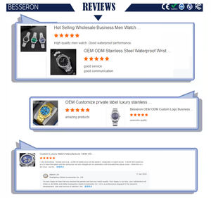 Reloj de Cuarzo BESSRON con Correa de Cuero y Aleación, para Hombre, Deportivo, de Lujo, para Negocios, con Esfera Analógica de 48 mm, Cristal Hardlex, Resistente al Agua 3ATM - Product Image 5