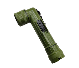 DF Definite Outdoor GPS Sports Olive Green L Shape <b>Hook</b> Map Reading Flashlight with <b>Clips</b> - Product Image 2