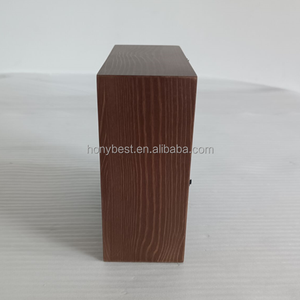 다크 월넛 컬러 섀도우 박스 액자 깊은 나무와 유리 디스플레이 케이스 유품 메모리 박스 웨딩, 메달 벽 테이블 - Product Image 6