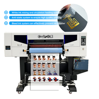 Impresora UV DTF de inyección de tinta de alta calidad XP600*3 con cabezal de impresión de 24 pulgadas, plotter de etiquetas rollo a rollo, película A/B, 2 en 1