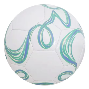 Nouveau style 2026 CJ Sports CJSM445 Ballon de football durable taille 5 cousu à la machine en PU, fabriqué en usine au Vietnam pour les matchs - Product Image 2