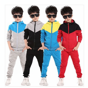 Conjunto de ropa de moda para niños personalizada 2025, Conjunto de sudadera con capucha de otoño e invierno para niños, conjunto de ropa deportiva para niñas - Product Image 1