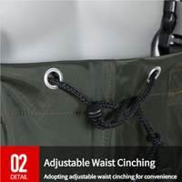 TOPIND Chine Fabricant épaissi PVC poitrine Waders résistant à l'usure pantalons de pluie imperméable équipement de pêche à la mouche