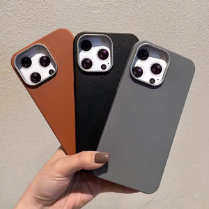 Meilleure vente coque de téléphone en cuir TPU pour Xiaomi Redmi Note 13 Pro Plus 13C 14 14C 15 15C <span class=keywords><strong>accessoire</strong></span> mobile couverture arrière - Product Image 1