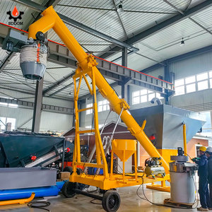 מעמיס בורגי נייד בעל יעילות גבוהה וללא אבק |   מכונת טעינה למשאיות של אבקת אפר פחם ואבקת צמנט - Product Image 5