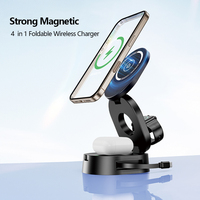 Chargeur sans fil magnétique portable 15W à charge rapide, pliable pour bureau et extérieur – Nouvelles tendances 2026