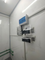 Remolque de Ducha Moderno con Paneles Sándwich de Lujo, Baño Móvil Público de Tamaño Personalizado para Uso en Exteriores