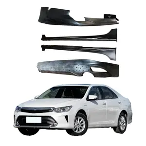 Wide Body Kit For Toyota Camry 2015 2016 ,the Pp Auto Body Systems includes Front Bumper Lip,Rear Bumper Lip,Side Skirt