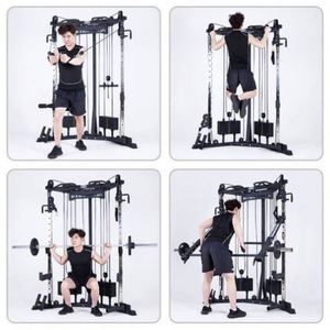 Máquina Smith Multifunción de Alta Calidad Usa Mairun para Gimnasio, Rack de Sentadillas y Halterofilia, de Acero Negro Portátil para Fitness - Product Image 4