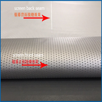 Écran de projection 3D micro-perforé pour le cinéma Écran acoustiquement transparent Écran perforé pour le théâtre 3D