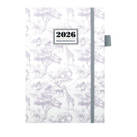 Personnaliser planificateur calendrier 2026 anglais efficacité manuel Alphabet A5 calendrier planificateur quotidien bloc-notes