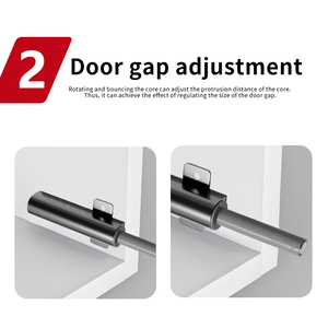 Loquet magnétique tactile en <span class=keywords><strong>métal</strong></span> <span class=keywords><strong>à</strong></span> ouverture par pression pour portes d'armoires, placards et tiroirs sans poignée – Quincaillerie de meubles - Product Image 4