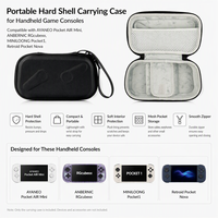 Étui rigide en EVA pour quatre consoles portables, compatible avec AYANEO Pocket AIR Mini ANBERNIC RG Cube XX MINILOONG Retroid