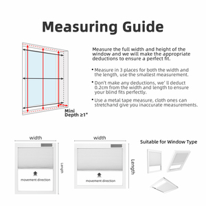 Persianas Inteligentes Motorizadas ZSTARR para Claraboyas, Tipo Panal, Compatibles con WiFi, Alexa y Google, Alimentadas por Panel Solar, para Ventanas Inclinadas - Product Image 6