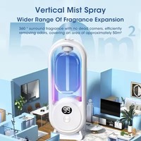 Diffuseur d'huiles essentielles automatique pour la maison, nébuliseur de parfum, machine à parfum pour la désodorisation de la cuisine et des toilettes