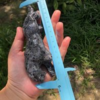 Statue de léopard sculptée Yooerlite en cristal, artisanat pour l'art et la décoration Feng Shui, vente en gros
