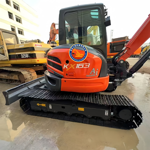 รถขุดขนาดเล็กคุณภาพสูง Kubota KX163 แบบไฮดรอลิก มือสอง ราคาถูก มีสินค้าในสต็อกพร้อมขายจากจีน - Product Image 4