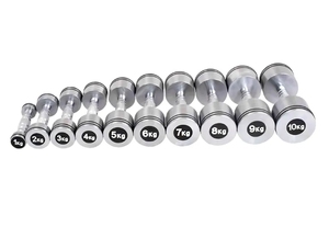 Mancuernas cromadas de alta calidad de 1-10kg o 12,5-30kg con diferentes alturas para gimnasio <span class=keywords><strong>Fitness</strong></span> - Product Image 2