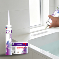 GUFENG 771 Mastic silicone direct pour fissures de béton, pour cadres de fenêtres et de portes