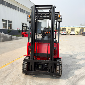 Một xe tải xử lý tất cả 2 tấn đa-cảnh xe nâng điện 4WD chì-axit pin hoàn hảo cân bằng kho Dock nhà máy giá - Product Image 2