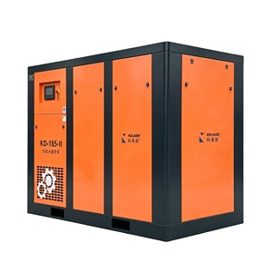 เครื่องอัดอากาศแบบสกรู PM VFD สองจังหวะ 90 กิโลวัตต์ 120 แรงม้า แรงดันสูง สำหรับโรงงาน - Product Image 6