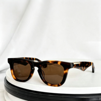 Nouvelles lunettes de soleil carrées rétro à monture intégrale, verres transparents dégradés, unisexes, haut de gamme, pour la conduite, protection UV400